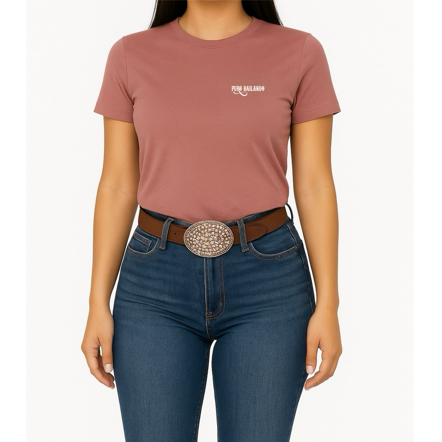 (Women’s) Puro bailando t shirt bull design